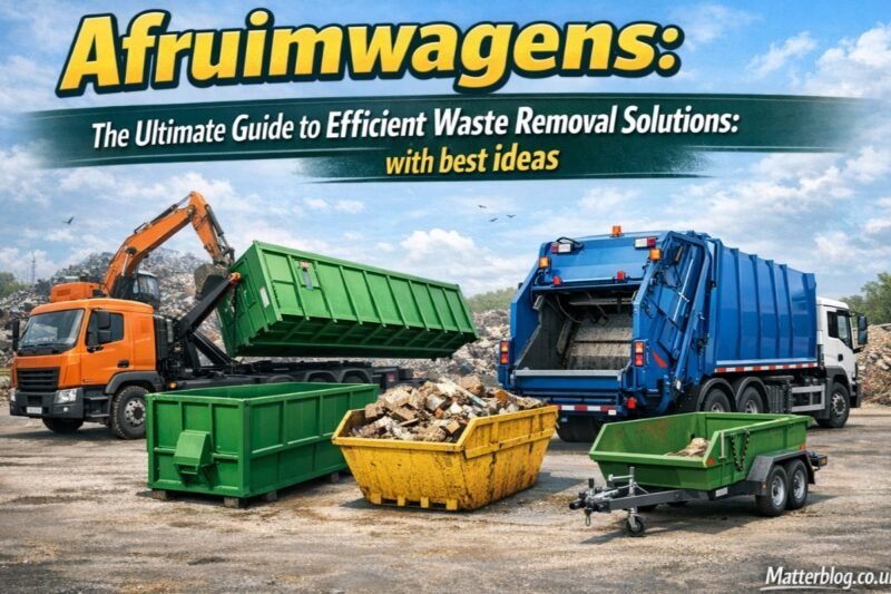 Afruimwagens: The Ultimate Guide to Efficient Waste Removal Solutions