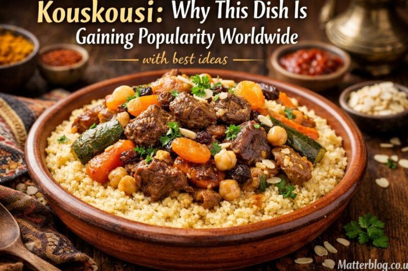 Kouskousi: Why This Dish Is Gaining Popularity Worldwide